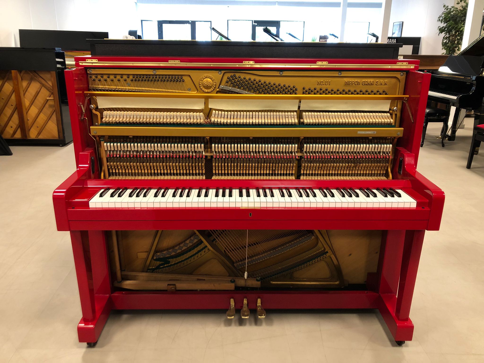 Yamaha U1 Ferrari Rood