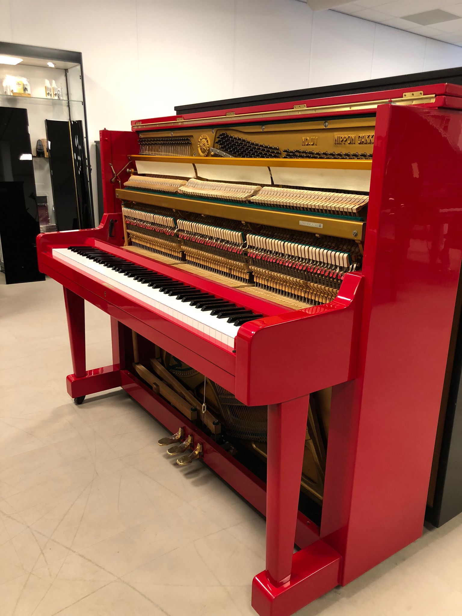 Yamaha U1 Ferrari Rood