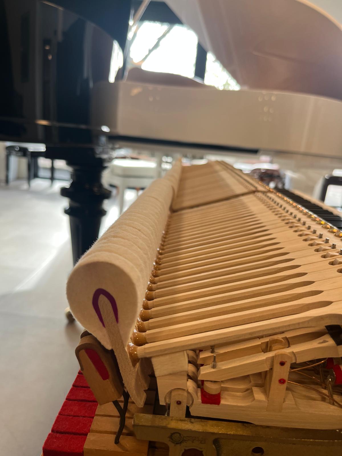 Steinway & Sons Vleugel – Model O – Zwart hoogglans – Volledig Gereviseerd