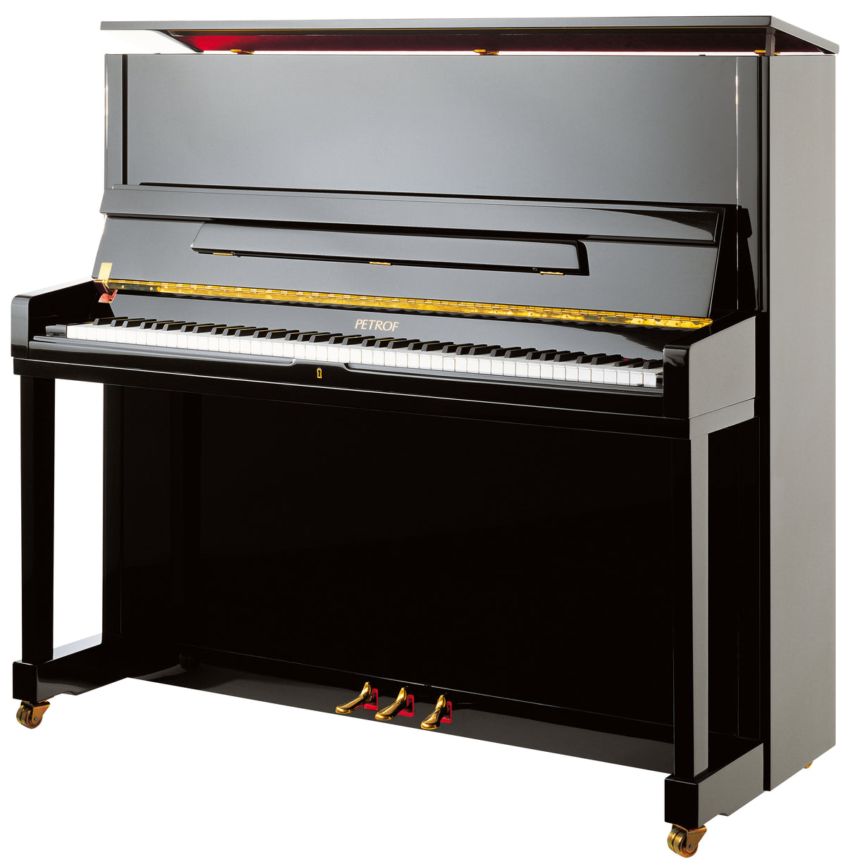 Petrof 131 M1 piano – detail 2