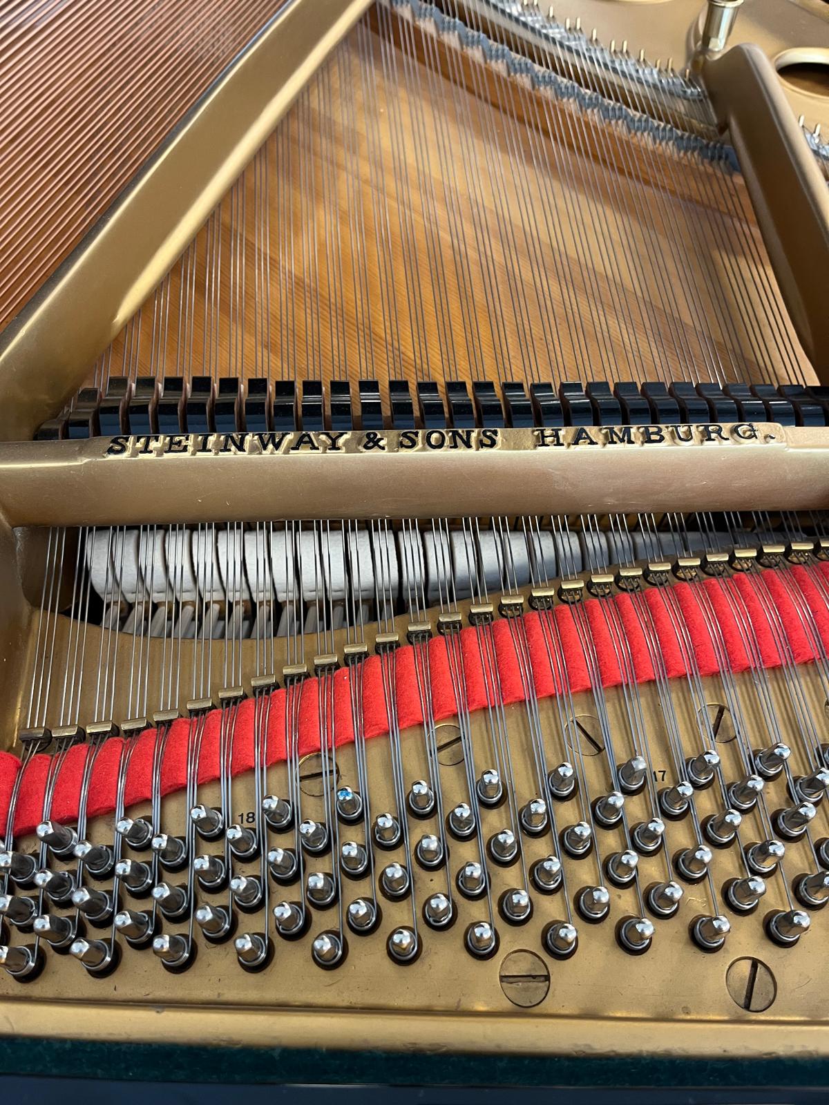 Steinway & Sons Vleugel – Model O – Zwart hoogglans – Volledig Gereviseerd