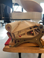 Steinway & Sons Vleugel – Model O – Zwart hoogglans – Volledig Gereviseerd