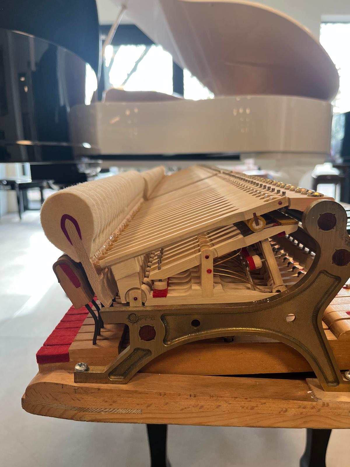 Steinway & Sons Vleugel – Model O – Zwart hoogglans – Volledig Gereviseerd