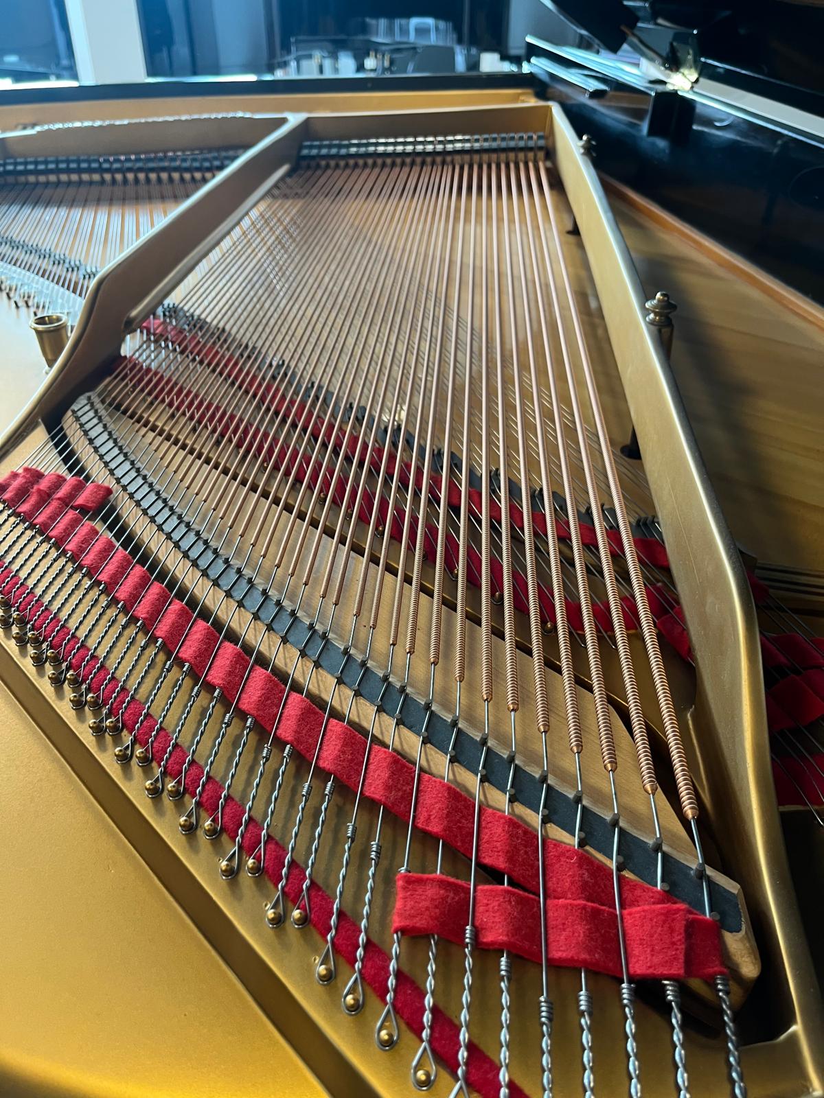 Steinway & Sons Vleugel – Model O – Zwart hoogglans – Volledig Gereviseerd